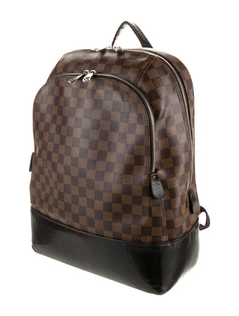 louis vuitton clapton backpack black|louis vuitton damier ebene backpack.